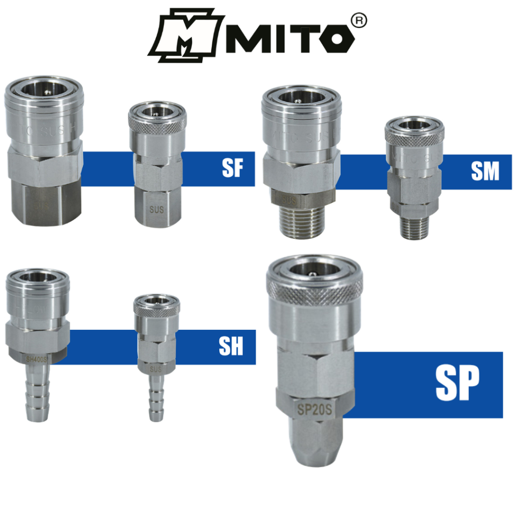 MITO คอปเปอร์ลมสแตนเลส No.SF20S / SM20S / SH20S / SP20S / SF400S  / SM400S / SH400S