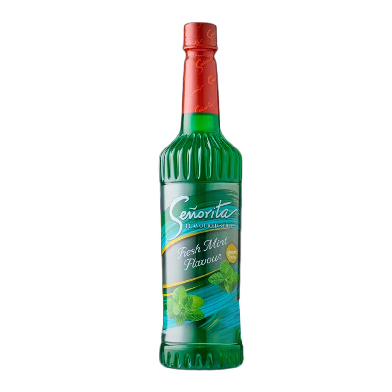 ไซรัปกลิ่นเฟรซมิ้นท์ Senorita 750ml.  หยกออนไลน์