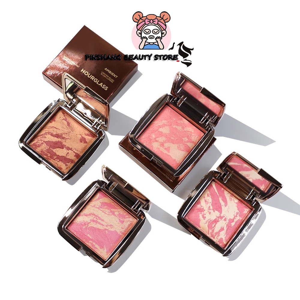 บลัชออนบรรยากาศ และเนื้อสัมผัสเนียนเรียบ 💞Hourglass ambient lighting blush 4.2g