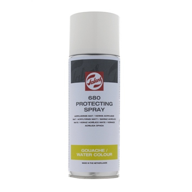 (KTS)Spray Talens Protecting Gouache/Water Colour 400 ml #680