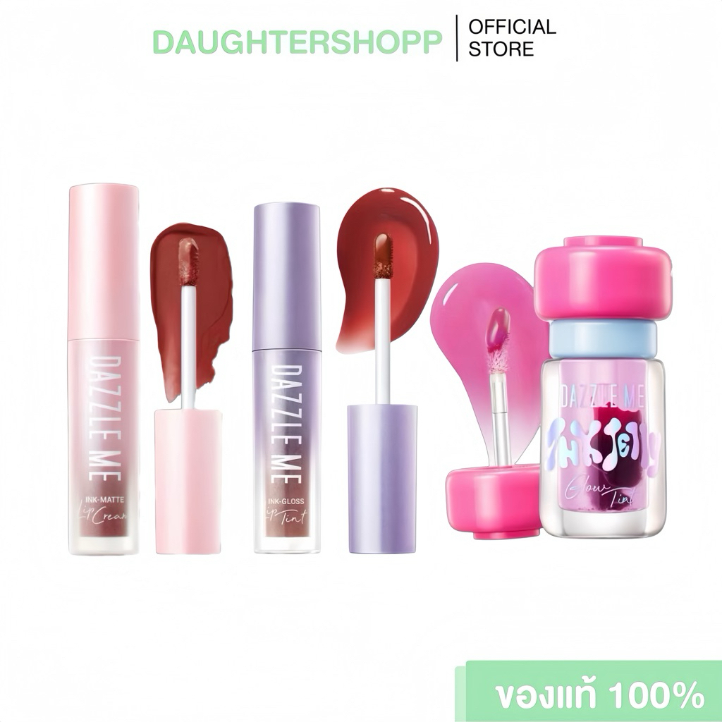 รวมลิป dazzle me ติดทน /ลิปติ้น/ลิปแมท/ลิปทิ้นออย✨🎀