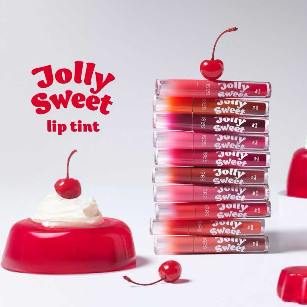SASI JOLLY SWEET LIP TINT ศศิลิปทินท์จอลลี่ สีชัด ติดทน