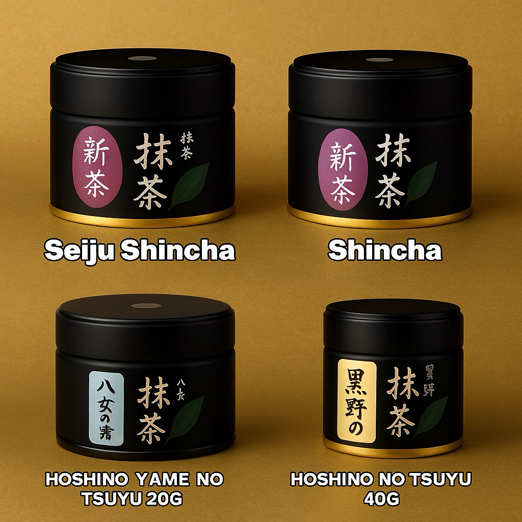 (พร้อมส่ง) Hoshino Seiju 20g. โฮชิโนะ Hoshino Seichaen Hoshino Shincha Limited ป้ายชมพู Hoshi Yame n