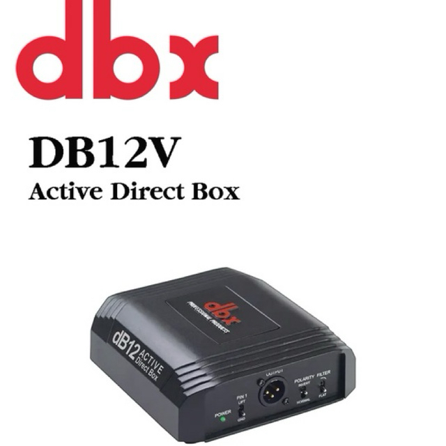 ไดเร็คบ็อก Di Box dbx dB12 Active Direct Box