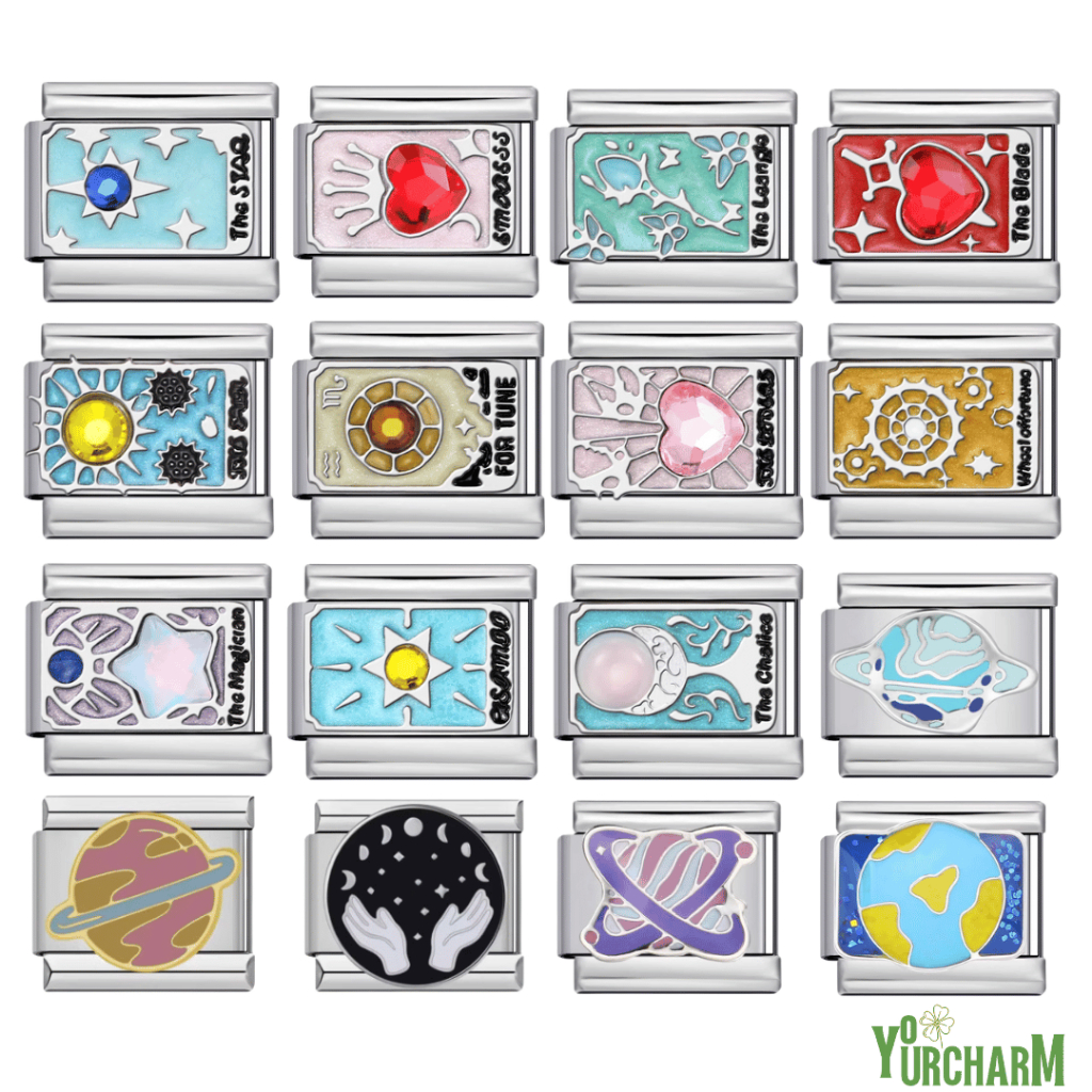 yourcharm italian charm bracelet อิตาเลี่ยนชาร์ม สร้อยข้อมือเลือกลายเองได้ ราคาต่อ 1 ชิ้น