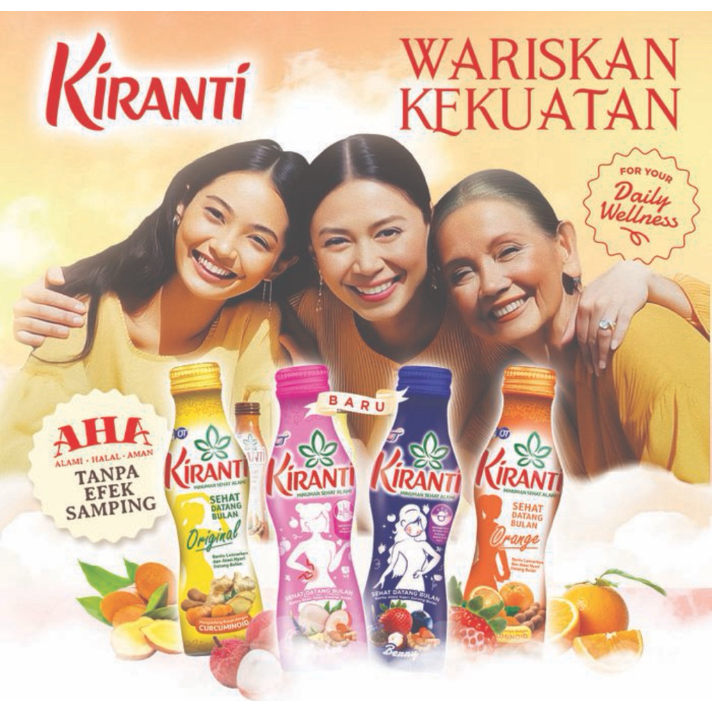 Indonesia Kiranti Original Minuman Sehat Alami Datang Bulan , 150 ml ราคา ถูกที่สุด ดีลบีเคเค แกลเลอรีภาพที่ 3