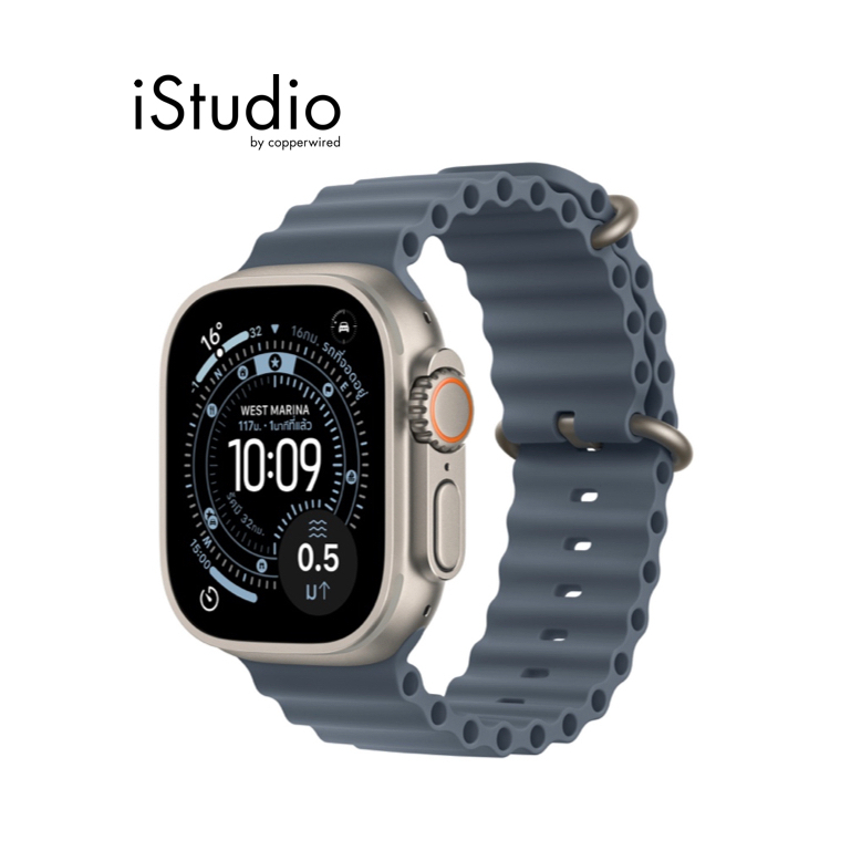 Apple Watch Ultra 3 GPS + Cellular 49mm Case with Ocean Band By iStudio by copperwired