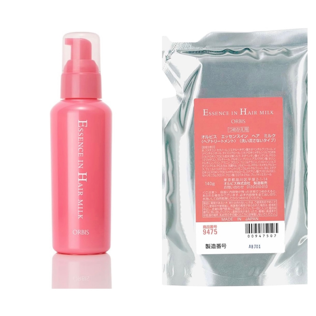 ORBIS Essence-in Hair Milk, Leave-in Treatment, Hair Milk, Serum, 140g [Direct from Japan]