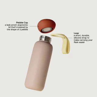 Sunnies Flask Pebble Cap (ฝากระบอกน้ำ ปรับแต่งได้)