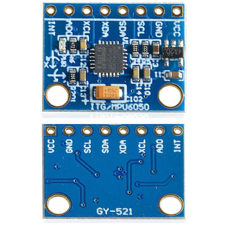 3-axis Accelerometer/Gyro Module (MPU6050 or GY-521) แบบบัดกรีแล้ว