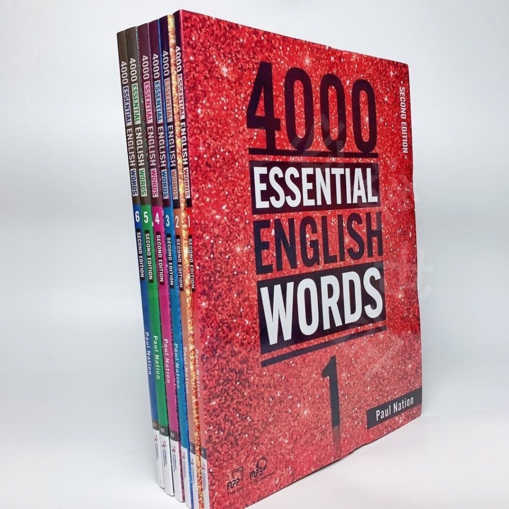 4000 Essential English Words Level 1-6 English Word Dictionary