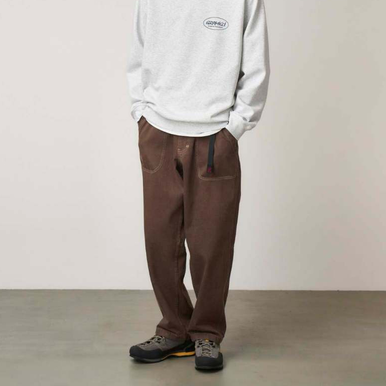 Gramicci กางเกงขายาว รุ่น MEN'S JAPANESE SLUB DENIM PANT - รูปที่ 3