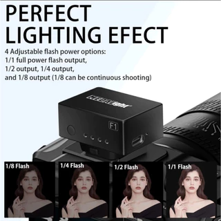 [พร้อมส่ง] Flash MEDALight F1 แฟลชหัวกล้อง Medalight น้ำหนักเบาแต่แข็งแรง แฟลชกล้อง Ricoh GR III / Fuji / Sony และอื่นๆ