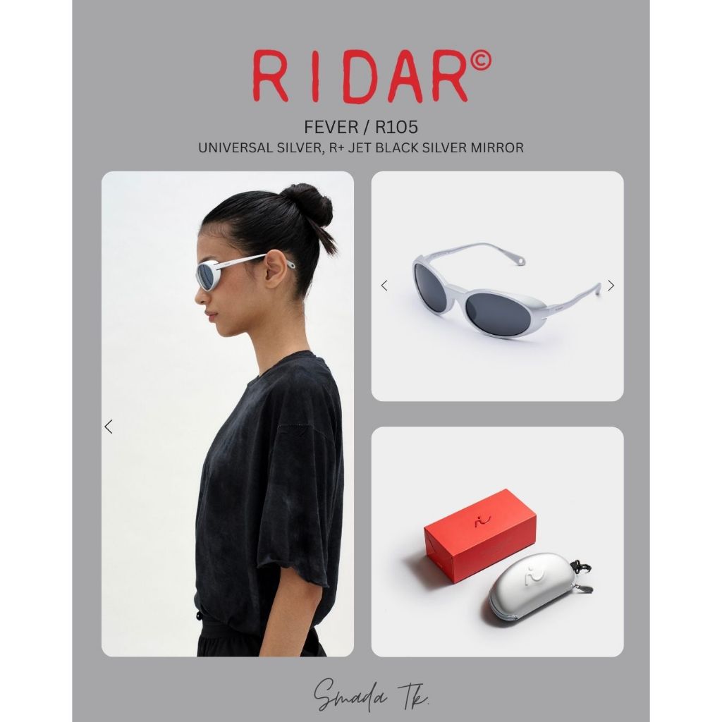 Ridar FEVER แว่นกันแดดนักวิ่ง ที่ต้องมีเวลานี้ พร้อมส่ง !! แว่น Ridar  FEVER / R105