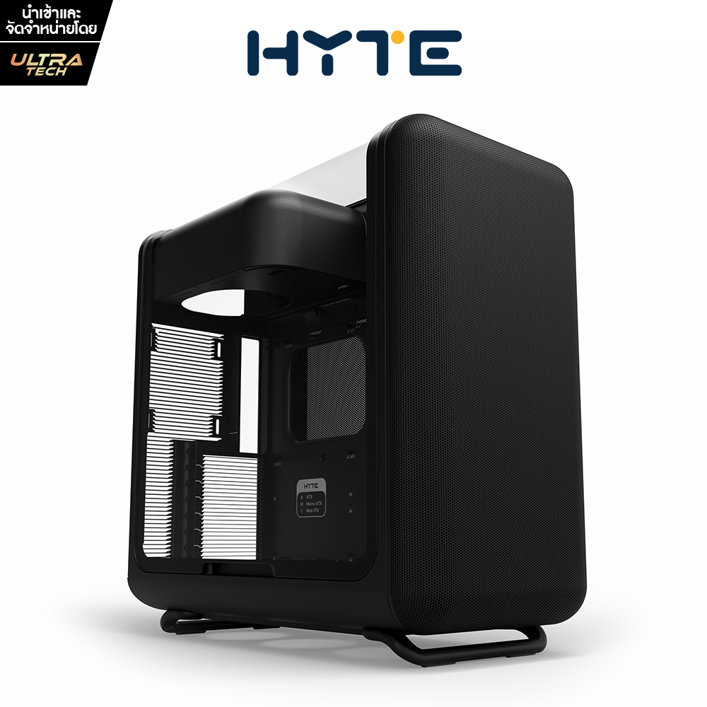 [ULTRATECH] HYTE X50 BLACK TG (COMPUTER CASE / เคสคอมพิวเตอร์)