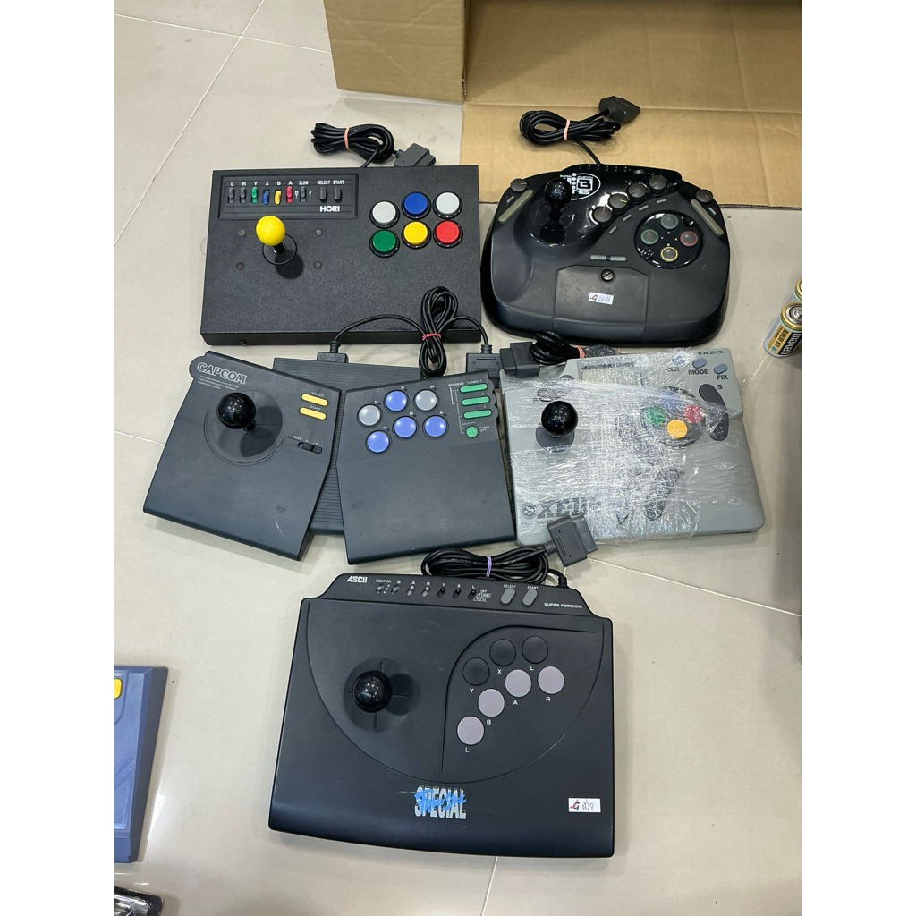 รวมจอยโยกสำหรับ Super Famicom SFC งาน Hori | ASCII | และอื่นๆ