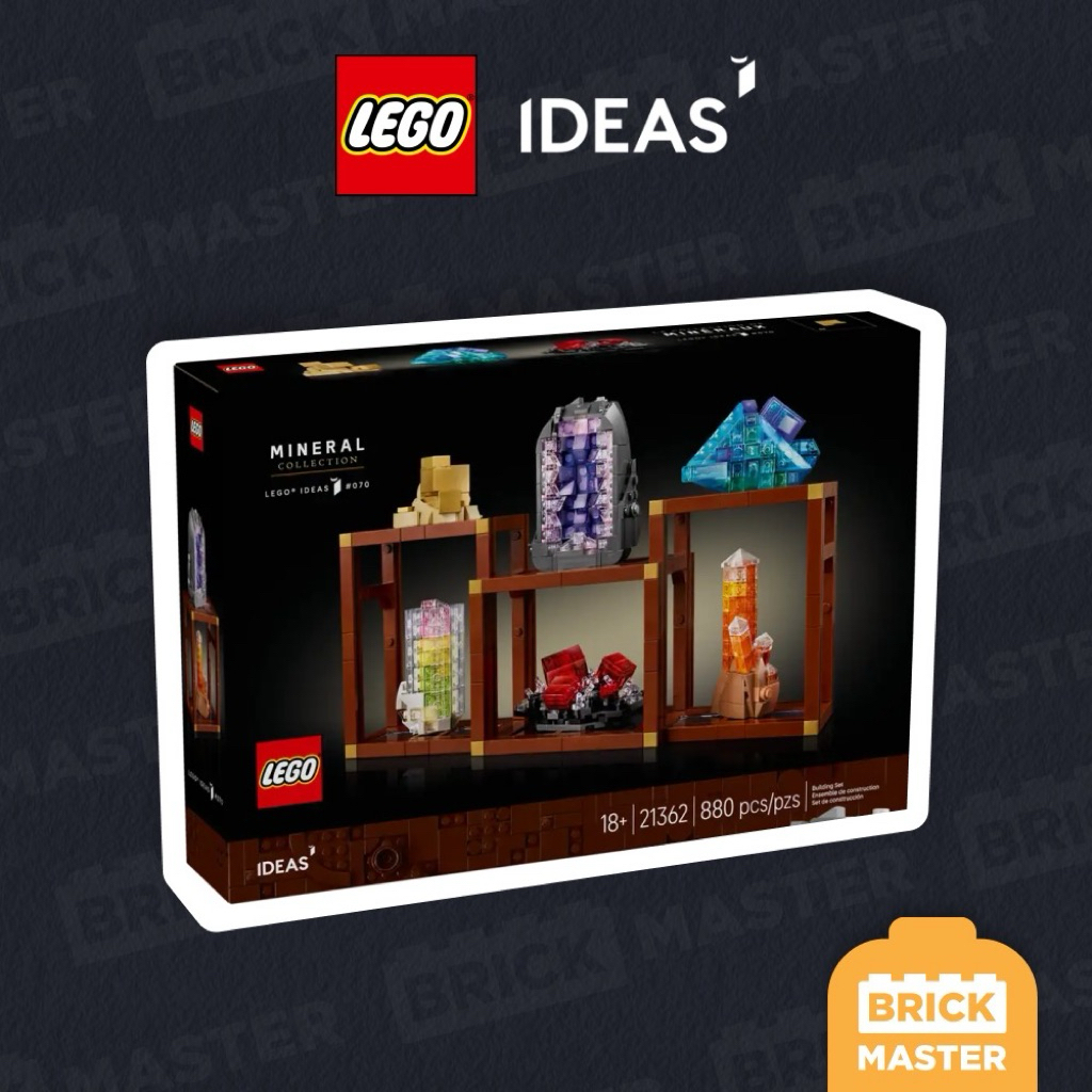 LEGO IDEAS 21362 : Mineral Collection (เลโก้แท้ แร่ธาตุ วิทยาศาสตร์)
