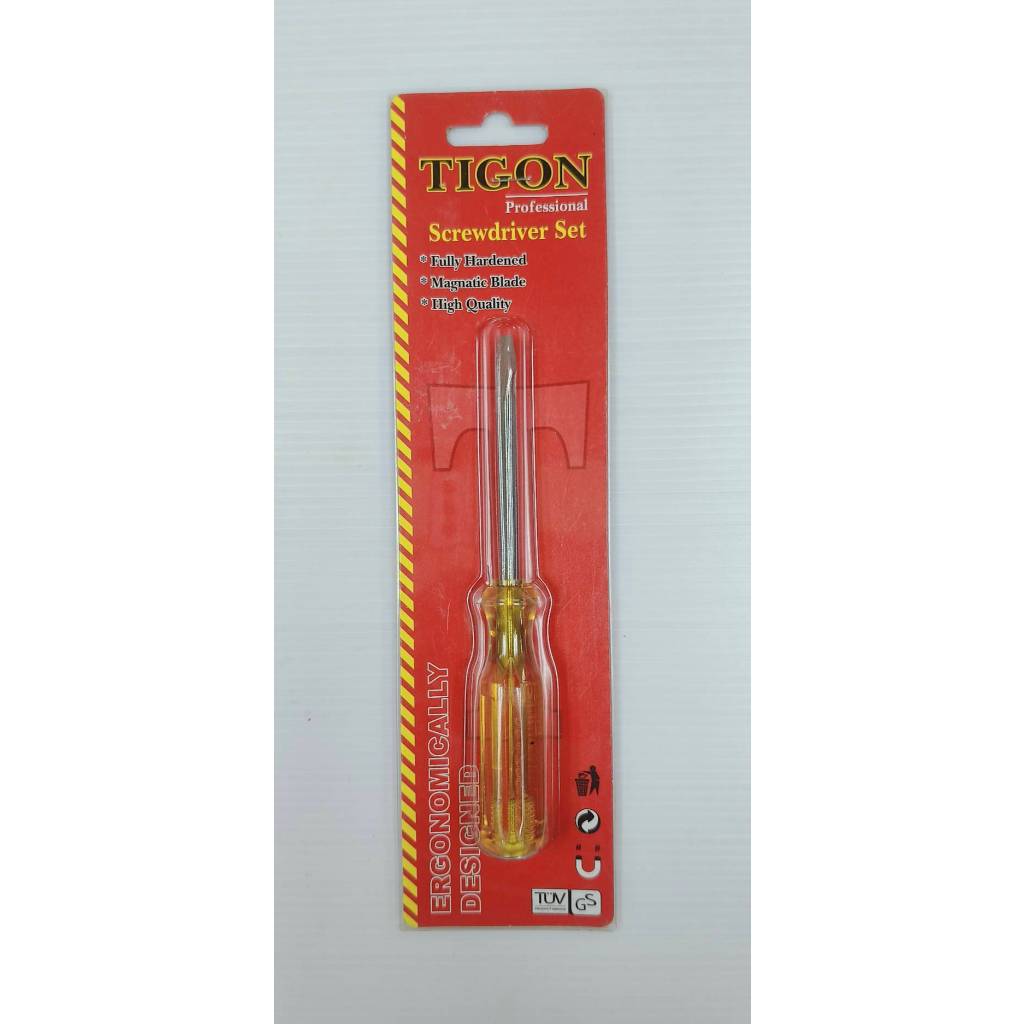 ไขควงเดี่ยวด้ามทะลุ 3" ปากแบบ TIGON