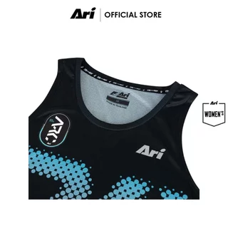 ARI WOMEN ARC RUNNING TANK - BLACK (AAP2981-01) เสื้อครอป ผู้หญิง อาริ ARC RUNNING สีดำ