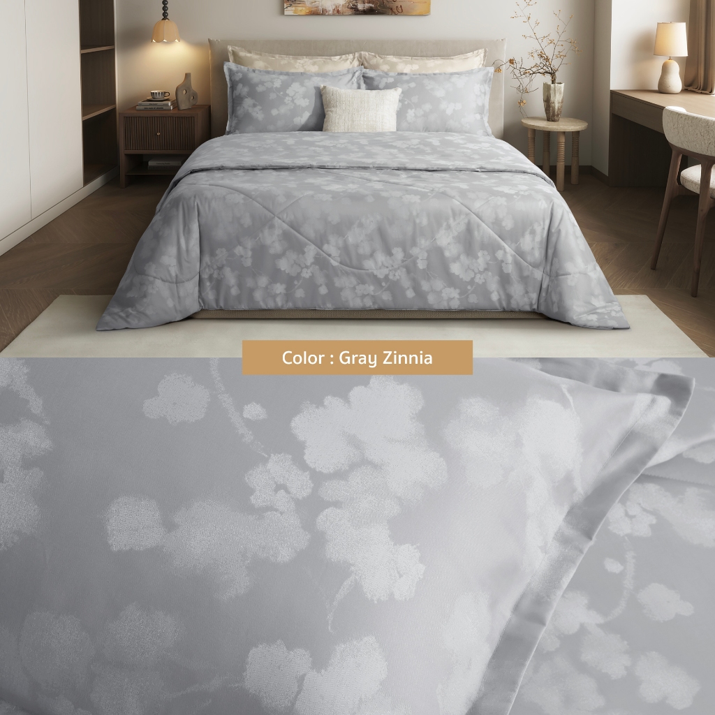 AMOUR – FLOWERY COLLECTION 460 Series (*สินค้าแยกชิ้น-โปรดเลือกชนิดสินค้า) ผ้าปูที่นอน, ผ้านวมเย็บสำเร็จ ราคา ถูกที่สุด ดีลบีเคเค แกลเลอรีภาพที่ 6