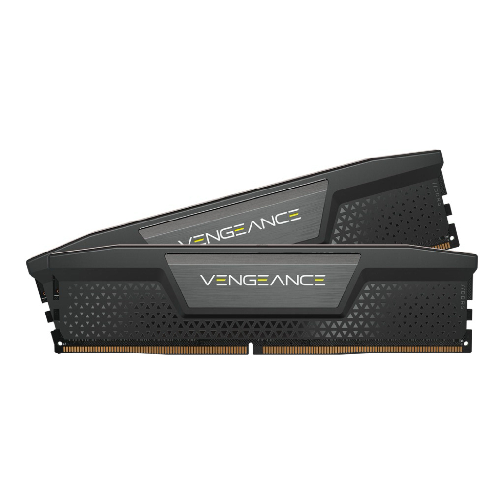 32GB (16GBx2) DDR5 5600MHz RAM CORSAIR VENGEANCE DDR5 (INTEL XMP) (BLACK) มือ2