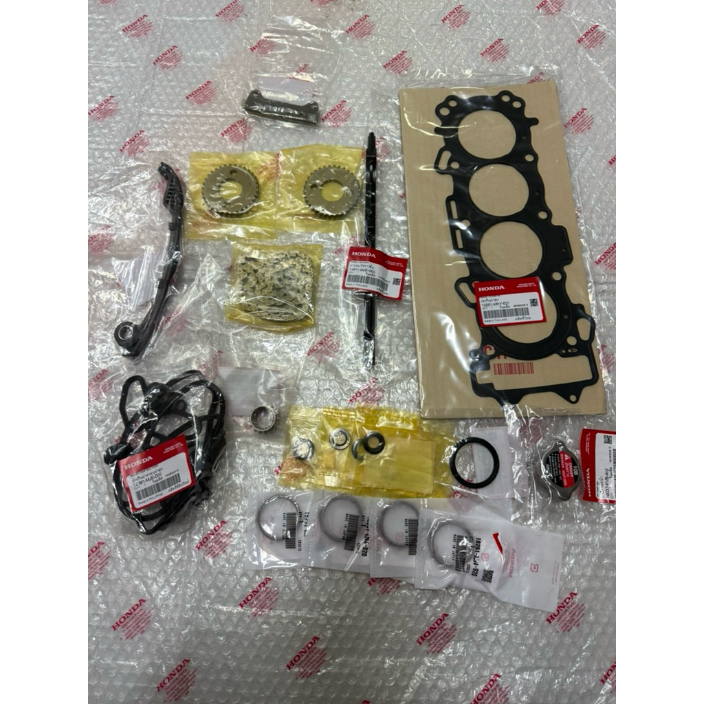 ชุดโซ่ราวลิ้น/ปะเก็นฝาสูบCBR650R/CB650R/CBR650F/CB650F ปี 2013 ถึง 2025 ของแท้ตรงรุ่นเบิกศูนย์