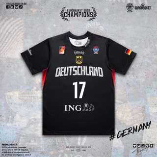 เสื้อยืด เสื้อแขนสั้น Shooting Shirts GERMANY BLACK [ มีไซส์…