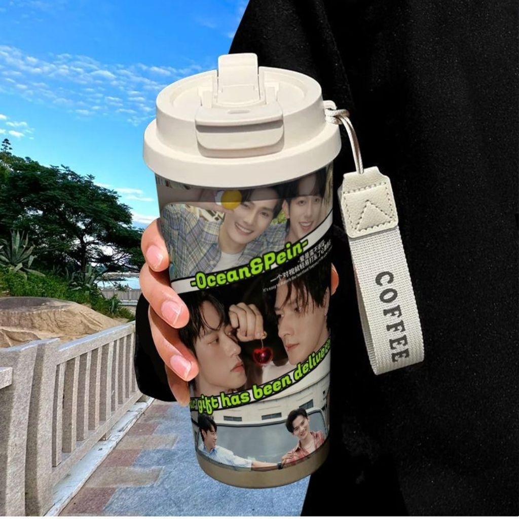 Pre-order​ แฟนเมด​ แก้วเก็บอุณหภูมิ​ เจียงหลี่​ JiangLi เจียงเหิง​ หลี่เพ่ยเอิน​ Desire4 ABODesire