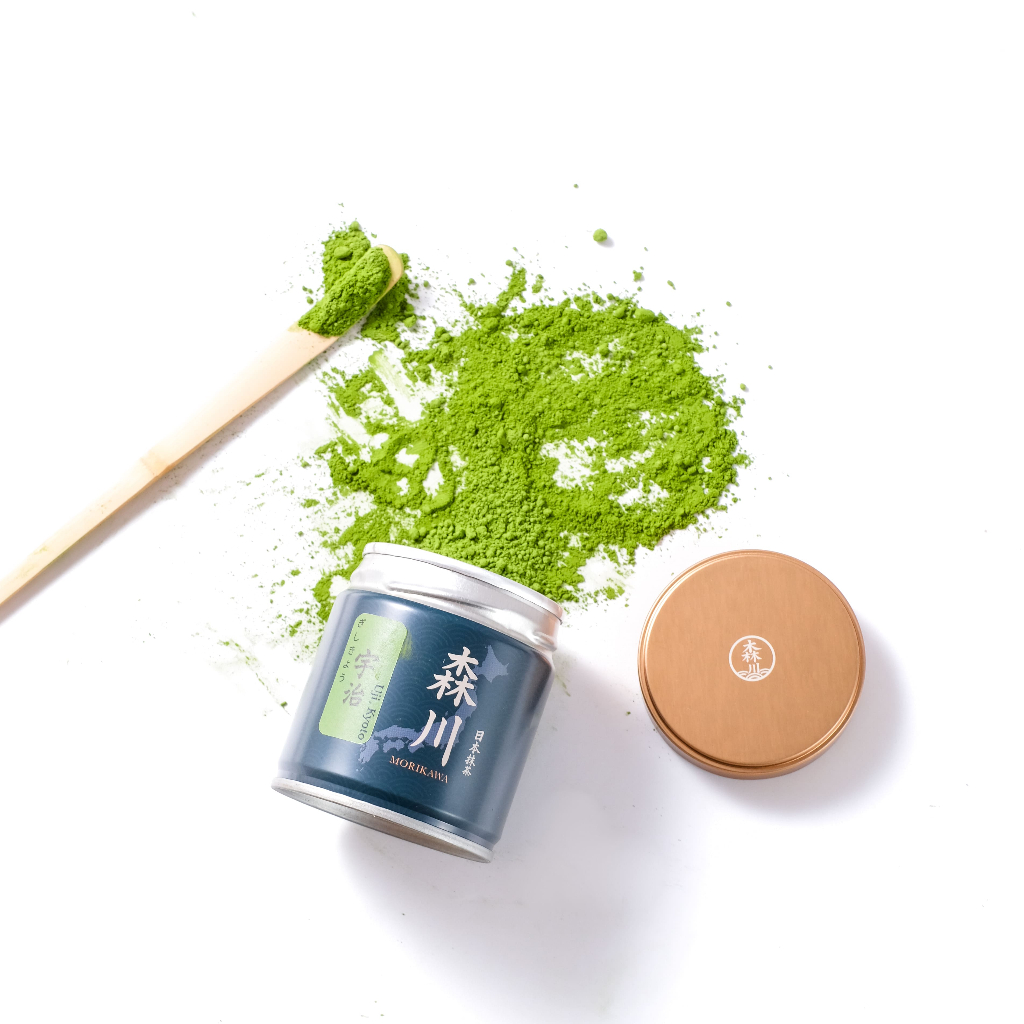 Uji Matcha Morikawa มัทฉะแท้ 100% จากญี่ปุ่น Ceremonial Grade กระปุก 30 กรัม