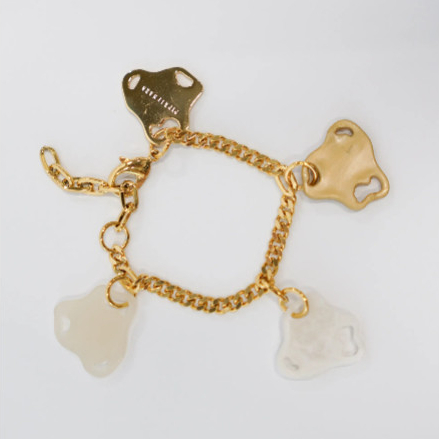 PIPATCHARA Infinitude Bracelet Gold (White Gold, Free Size)