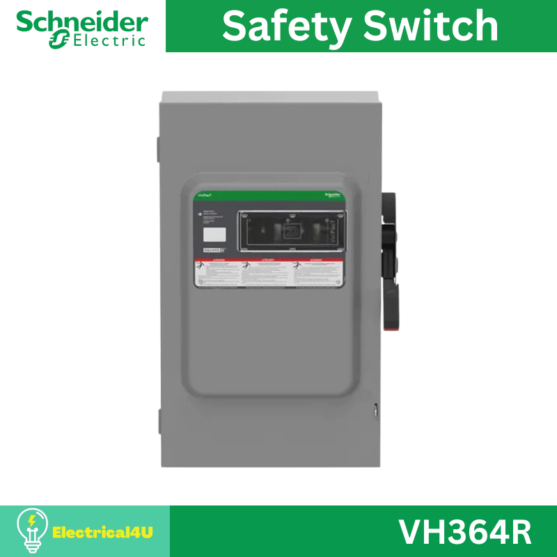 Schneider Electric VH364R เซฟตี้ สวิตซ์ Heavy Duty Fused 600V 200A 3P NEMA 3R สำหรับใช้ภายนอกอาคาร
