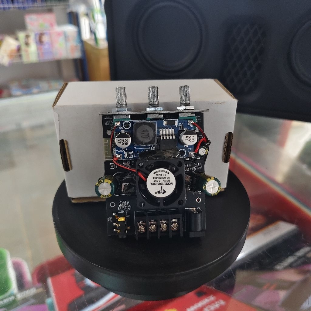 แอมป์จิ๋ว 502MT โม คาปา เพิ่มพัดลม