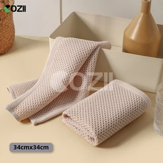 BLIVO พร้อมส่ง! ผ้าเช็ดทำความสะอาด อเนกประสงค์ เช็ดมือ จาน โต๊ะ ลายรังผึ้ง ซับน้ำได้ดี สินค้าขายดี