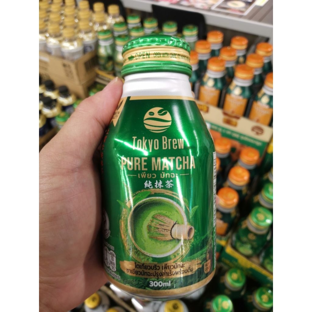 ecook​ ญี่ปุ่น​ แพคคู่ ชาเขียว​ กาแฟ​ ลาเต่ dk​ tokyo brew series pure​ matcha​ caramel​ Coffee​ str