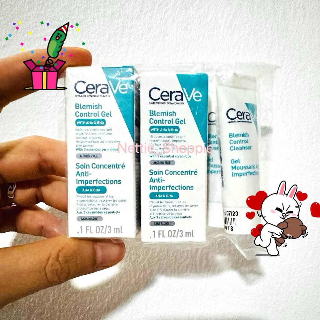 ของแท้ 💯% Cerave Blemish Control Cleanser & Gel