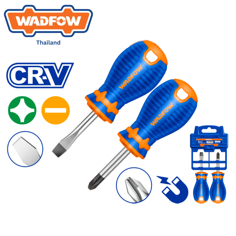 ชุดไขควง 6 ชิ้น  WADFOW CR-V WSS2B06