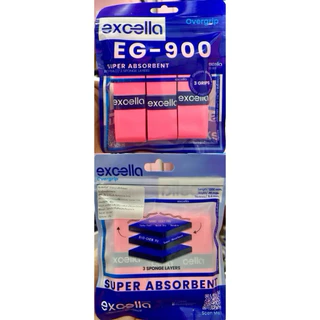 ขวัญใจสายหนึบ #กริปพันด้าม EXCELLA Eg-900 #พันด้ามไม้แบด *New Package ใช้แล้ว มั่นใจ
