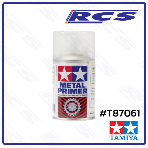 TAMIYA 87061 TAMIYA METAL PRIMER 100ml สีสเปรย์(ใส) รองพื้นโมเดล