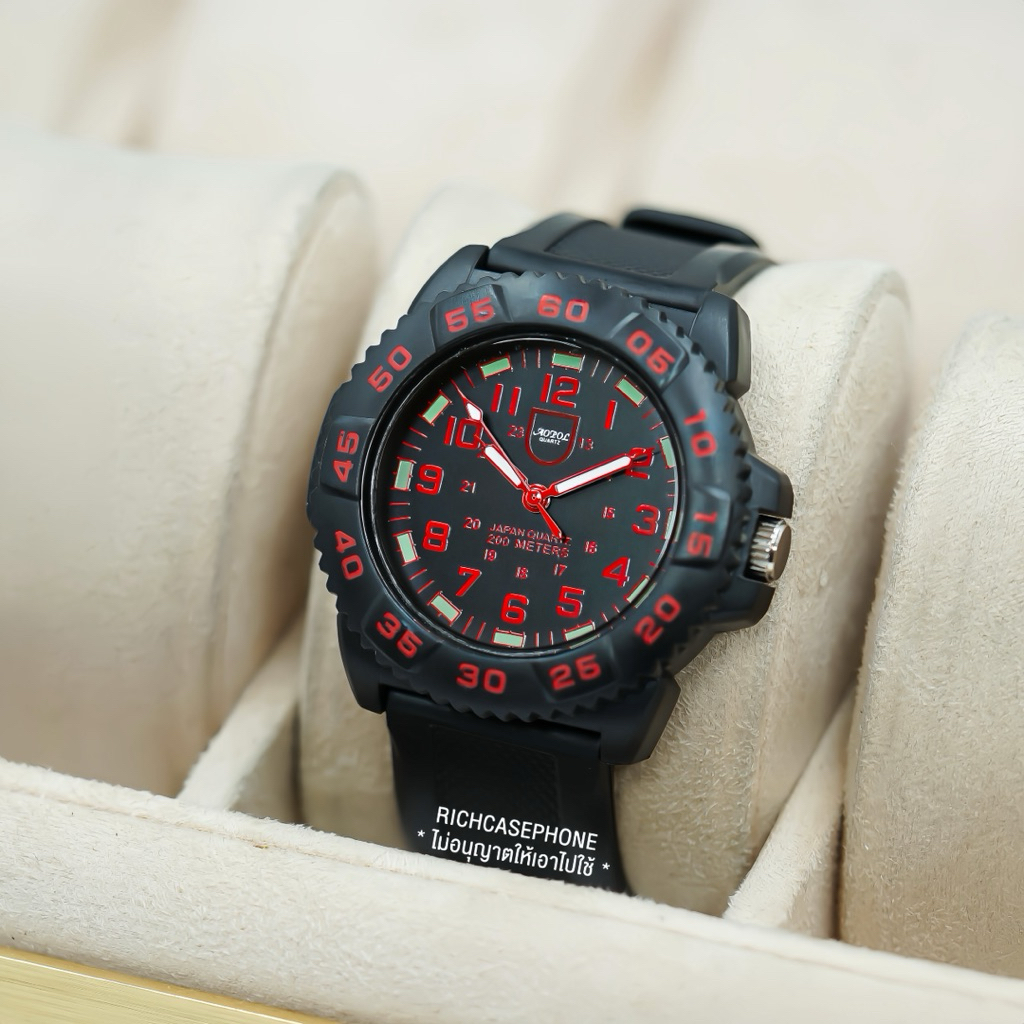 นาฬิกาข้อมือ AOPOL แท้ รหัส AP112 กันน้ำ 100% หน้าปัดกลม 45 MM. สายซิลิโคน มีหลายสี