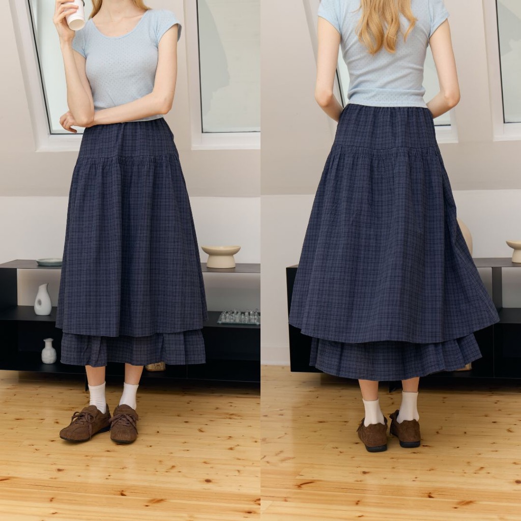 KINDARARE — Rowen Layered Skirt (พร้อมส่ง)