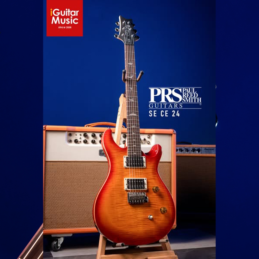 กีตาร์ไฟฟ้า PRS SE CE 24 – Vintage Sunburst w/Bag แถมฟรีกระเป๋า