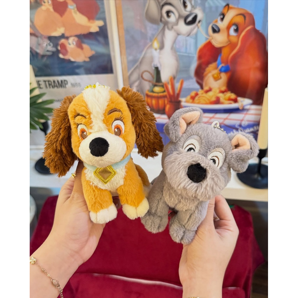 Lady and The Tramp collection🐶⭐️🍝 | ตุ๊กตาน้องมาเลดี้แทรมป์ มีพร้อมส่งหลายอย่าง💞 ลิขสิทธิ์แท้ 100%
