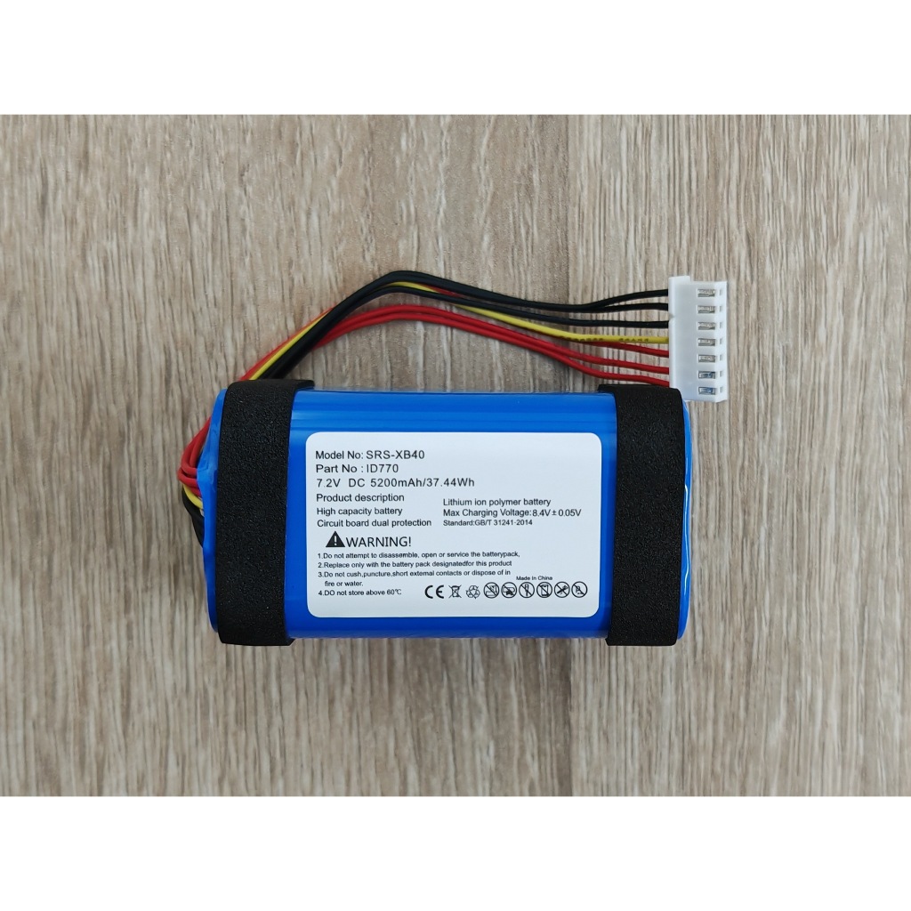 แบตเตอรี่ For Sony SRS-XB30 SRS-XB3 SRS-XB40 SRS-XB41 XB30 XB43 ID770 ID659 แบตลำโพงบลูทูธ