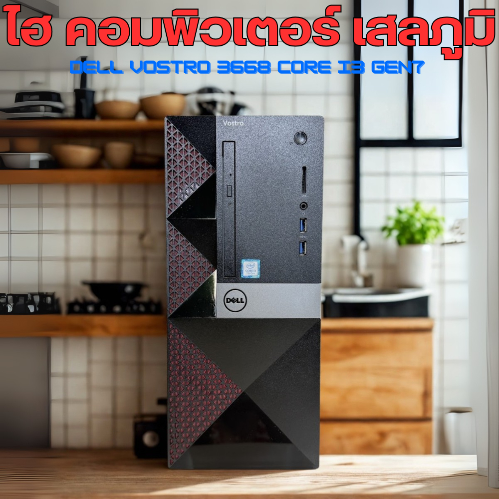 DELL Vostro 3668  Core i3 Gen7 มือสอง