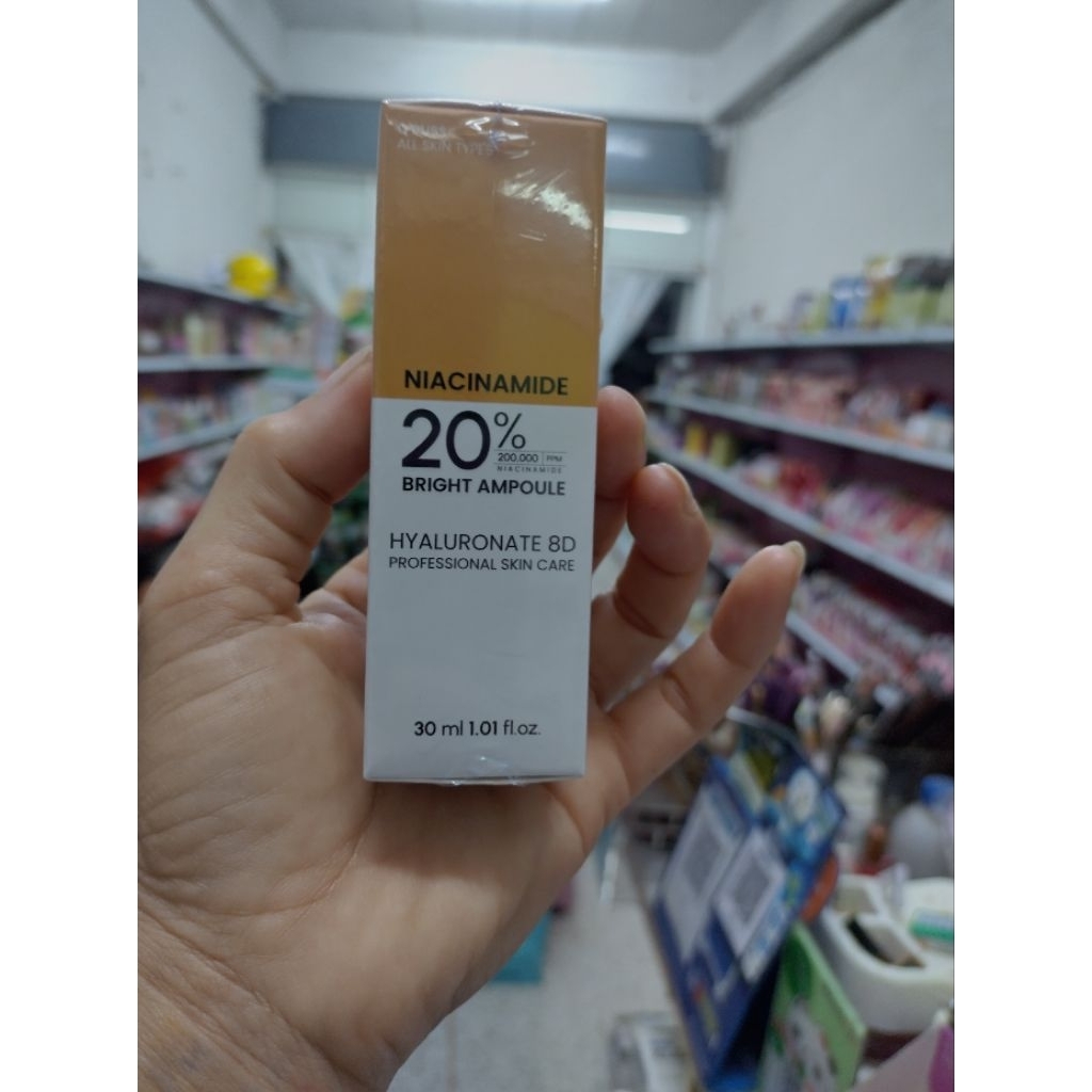 เซรั่มB3NIACINAMIDE20%(30ml )เข้มข้นเผยผิวใส
