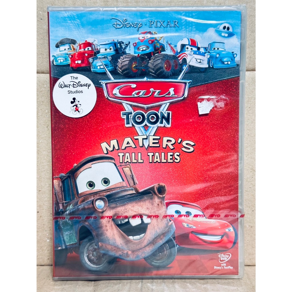 DVD : Cars Toon Mater's Tall Tales (2008) รวมฮิตวีรกรรมของเมเทอร์ " Animation Cartoon การ์ตูนดิสนีย์ "