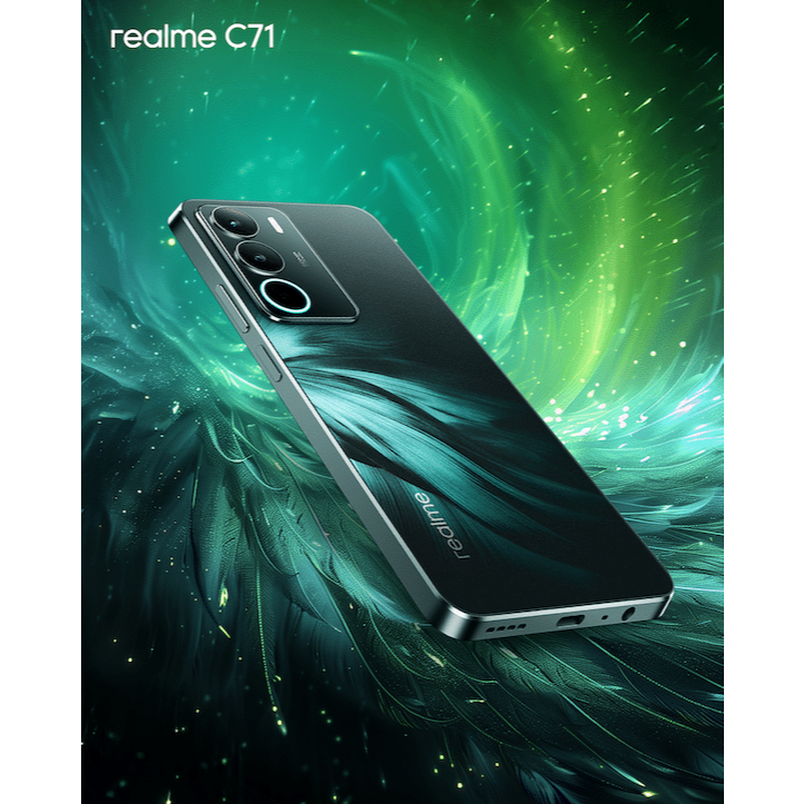 Realme-C71-4/128GB-8/128GB-ForestOwl-WhiteSwan