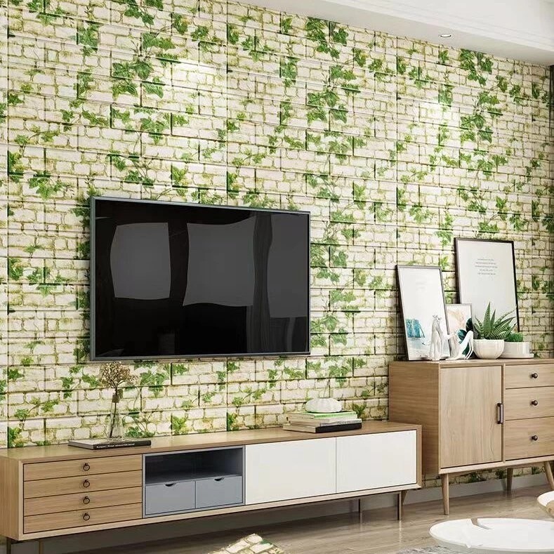 วอลเปเปอร์ติดผนัง ฝ้าเพดาน ที่ติดผนัง วอลเปเปอร์ 3D ผ้าติดผนัง แผ่นติดผนัง wallpaper ติดผนัง ห้องนอน