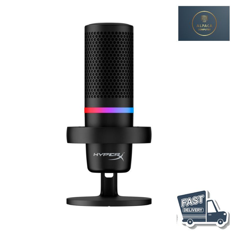 HYPER X MICROPHONE DUOCAST BLACK USB : 4P5E2AA สินค้าพร้อมส่ง