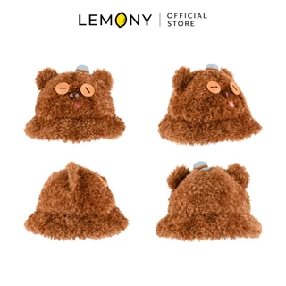 LEMONY หมวกบักเก็ตตุ๊กตามินเนี่ยน ซีรีส์ Gentleman Universal Minions Collection